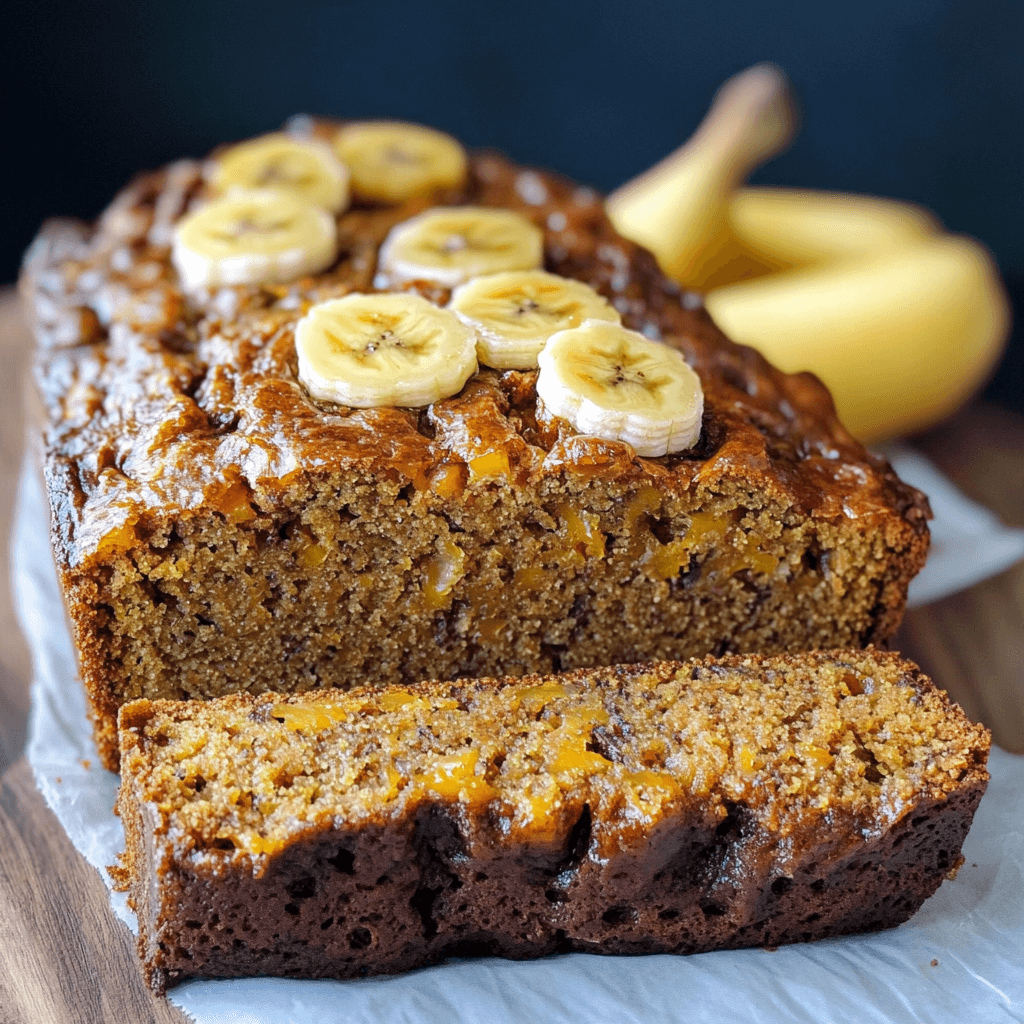 Pumpkin Banana Loaf