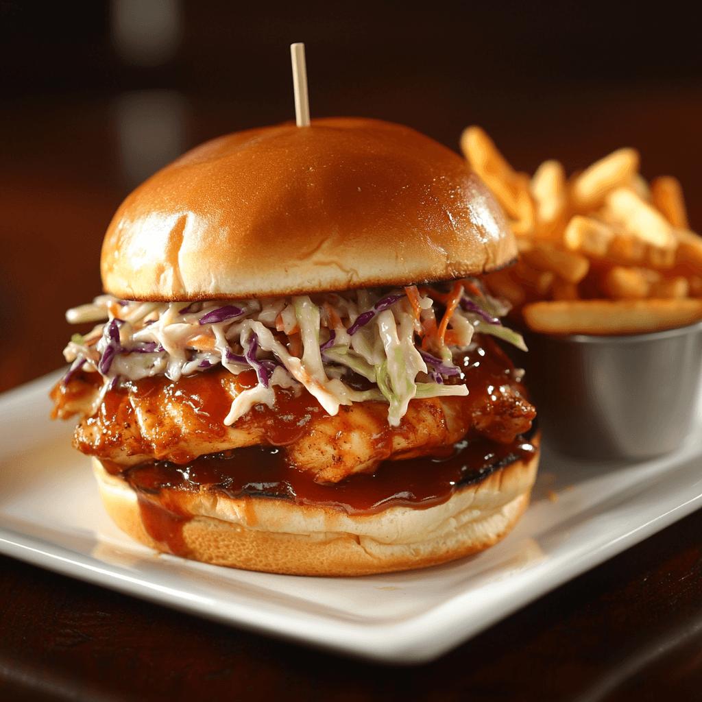 Bbq Chicken Sandwich Recipe