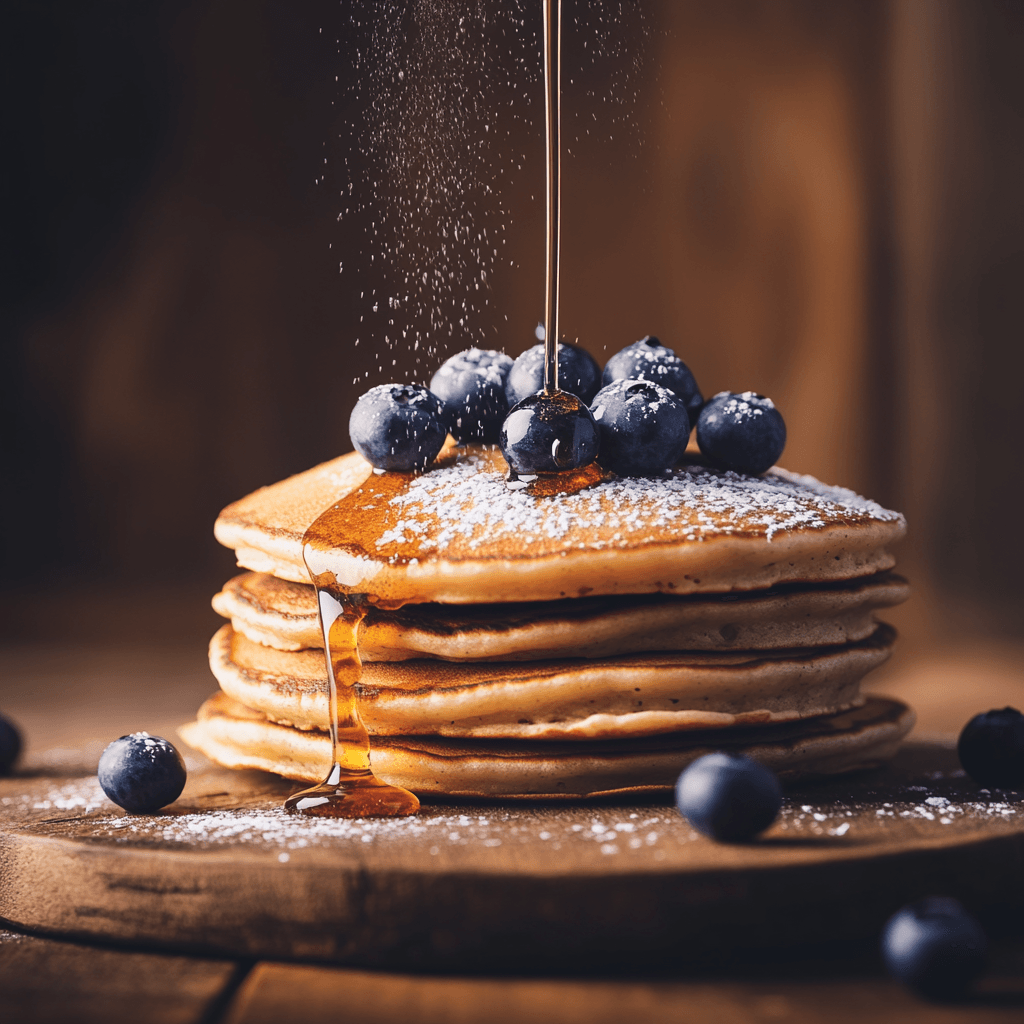 Lemon Blueberry Pancakes Ricotta